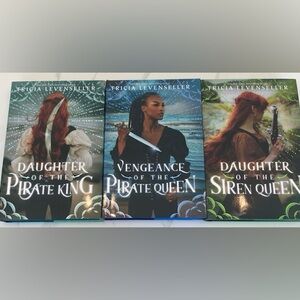 New Daughter of the Pirate King 1-3 Hardback books